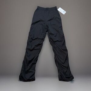 NWT Lululemon Dance Studio Slim-Fit HR Flared Pant Black Lightweight Ruched Sz S